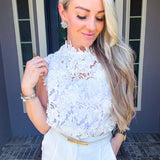 Whispering Petals 3D Flower Top