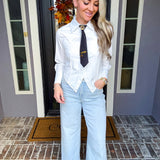 Icon Energy Poplin Blouse W/Tie