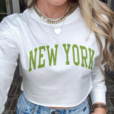 NYC Cropped Sweater