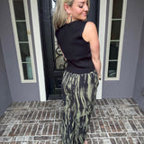 Keep It Cool Olive Joggers