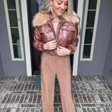 Kiss And Tell Faux Fur Jacket