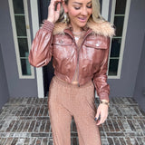 Kiss And Tell Faux Fur Jacket