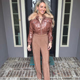 Kiss And Tell Faux Fur Jacket
