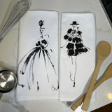 Runway Model Tea Towel