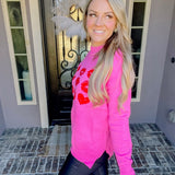 Love Letter Pink Sweater