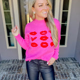 Love Letter Pink Sweater