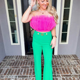 Sweet On You Tulle Top - Pink