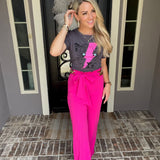 Wow Moment Pink Pants
