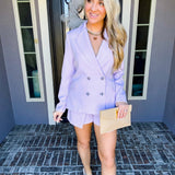 Spring Gala Lavender Blazer