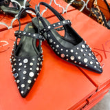 Iris Studded Flat