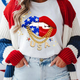 USA Babe Lips Tee