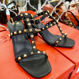 Cleo Studded Block Heel